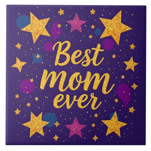 Stars Trendy Luxury Gift Collection Fliese (Vorderseite)