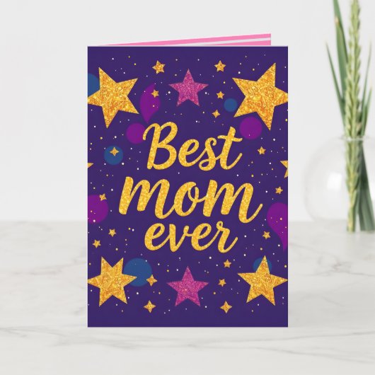 Stars Trendy Luxury Gift Collection Karte (Vorderseite)