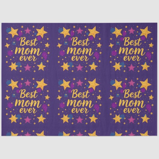 Stars Trendy Luxury Gift Collection Seidenpapier (Vorderseite)