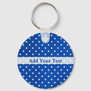 Stars über digitale Textur von Shirley Taylor Schlüsselanhänger