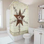 Stars und Beeren, Glaube Duschvorhang (Beispiel)