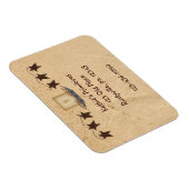 Stars und Candle Premium Magnet (Rechte Seite)