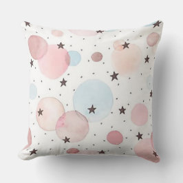 Stars und Kreise Kissen