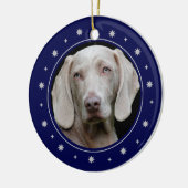 Stars und Memorial zum Thema Blue Frame Keramikornament (Links)