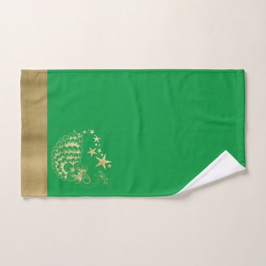 Stars und Peacock Towel Set (Handtuch)