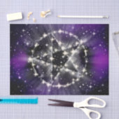 Stars und Pentagramm-Papiere Seidenpapier (Handwerk)