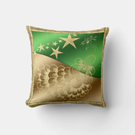 Stars und Pfauenwirbelkissen Kissen