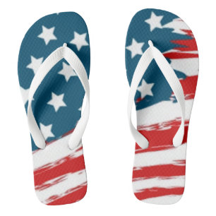 Stars und Streifen Flip Flops Badesandalen