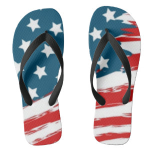 Stars und Streifen Flip Flops Badesandalen