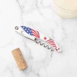 Stars und Streifen Kellnermesser