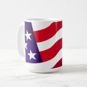 Stars und Streifen - Tasse (Vorderseite Links)