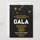 Stars Wohltätigkeit Ball Corporate Fundraising-Par Einladung (Vorderseite)