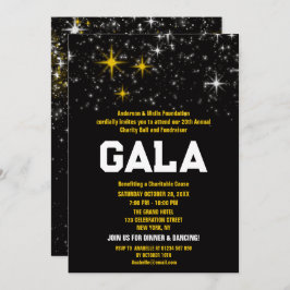 Stars Wohltätigkeit Ball Corporate Fundraising-Par Einladung