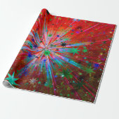 Stars Wrapping Paper Geschenkpapier (Ungerollt)