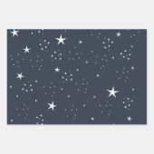 Stars Wrapping Paper Set 3 Geschenkpapier Set (Vorderseite 3)