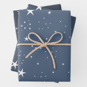 Stars Wrapping Paper Set 3 Geschenkpapier Set (Beispiel)