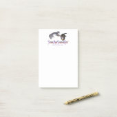 StarsAndStripesCats Anmerkungen, 4 x 6 Post-it Klebezettel (Auf Schreibtisch)