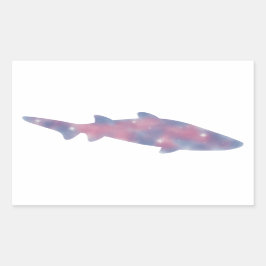 Starscape-Sticker Rechteckiger Aufkleber