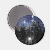 Starscape & Trees - Magnet #2 (Vorderseite/Rückseite)