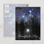 Starscape & Trees: Reach - Postkarte (Vorne/Hinten)