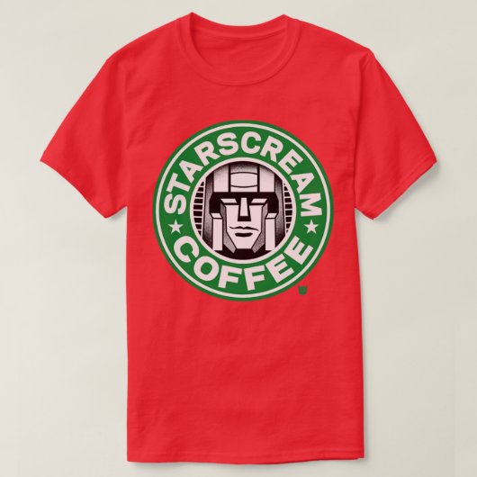 STARSCREAM COFFEE T-Shirt (Design vorne)