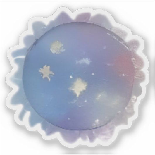 Starseed Blüte Aufkleber (Vorderseite)
