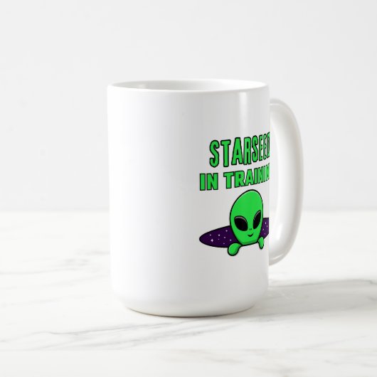 Starseed in Training Coffee Tasse (VorderseiteRechts)