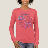 Starseed Langarm-T-Shirt Tri-Blend Shirt (Vorderseite)