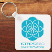 Starseed-Schlüsselanhänger | Kind des Multiversums Schlüsselanhänger (Vorderseite)