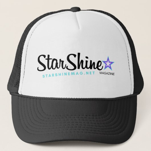 StarShine Magazine Logo Trucker Hat Truckerkappe (Vorderseite)