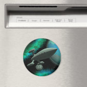 Starship Explorer (Runde) Magnet (In Situ (Geschirrspüler))