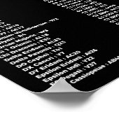 Starship Hero HOPPER Transit Map Poster (Ecke)