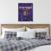 Starship in Mars Leinwanddruck (Insitu (Schlafzimmer))