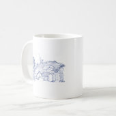 Starship Prometheu Kaffeetasse (Vorderseite Links)