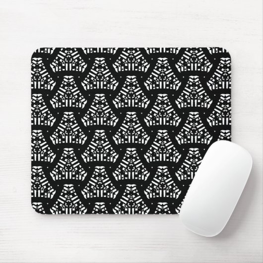 Starship Triangle v1 Mousepad (Mit Mouse)