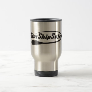 Starshipsofa Logo-Reise-Tasse Reisebecher