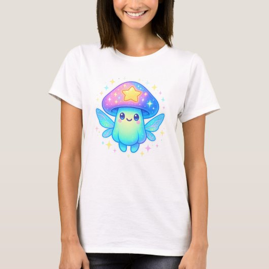 Starshroom Kawaii Shirt (Vorderseite)