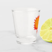 StarSpeech Bubble Shot Glass Play-ful Vector Desig Schnapsglas (Links)