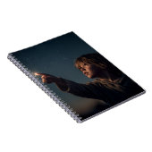 Starstruck Child Night Wonder Notebook Notizblock (Rechte Seite)