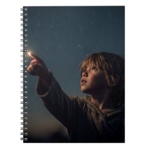 Starstruck Child Night Wonder Notebook Notizblock