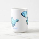 Starstrumpf, Comic, Aufkleber, wer bin i, was bin Verwandlungstasse (Zentrum)