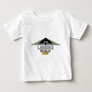 Start 28 - Lansing Michigan LAN Baby T-shirt