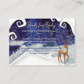 Start a storybook library for the new arrival Card Begleitkarte (Vorderseite)