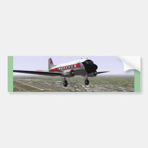 Start DC-3 Autoaufkleber