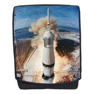 Start der Apollo Saturn V-Rakete zum Mond 1969 Rucksack
