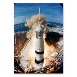 Start der Apollo Saturn V-Rakete zum Mond 1969 Tischnummer