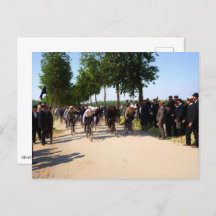 Start der ersten Tour de France Circa 1903 Farbe