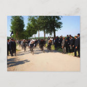 Start der ersten Tour de France Circa 1903 Farbe Postkarte (Vorderseite)