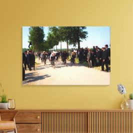 Start der ersten Tour de France Circa 1903 Leinwanddruck