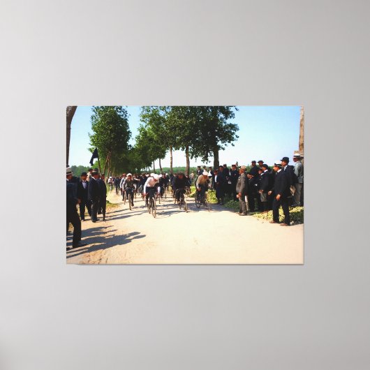 Start der ersten Tour de France Circa 1903 Leinwanddruck (Vorderseite)